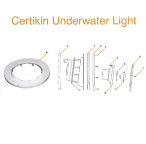 Certikin pu91100h v16 Certikin PU9 Swimming Pool Light Spares