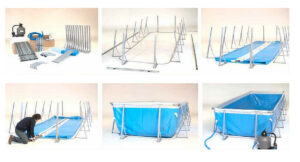 Futura 460 Metal Frame Above Ground Pool - Image 4