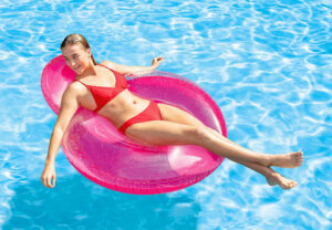 Swimming Pool Pillow Back Lounger - Image 3