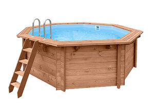 Tropical Sunshine Wooden Pool - 4.34m Dia