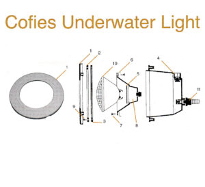 cofies light spares 1000h v16 Cofies Swimming Pool Light Spares