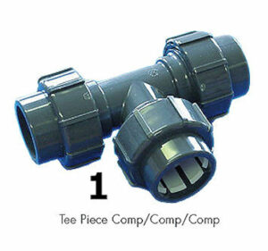 FlexiPipe Compression Tee - 1 - Image 2