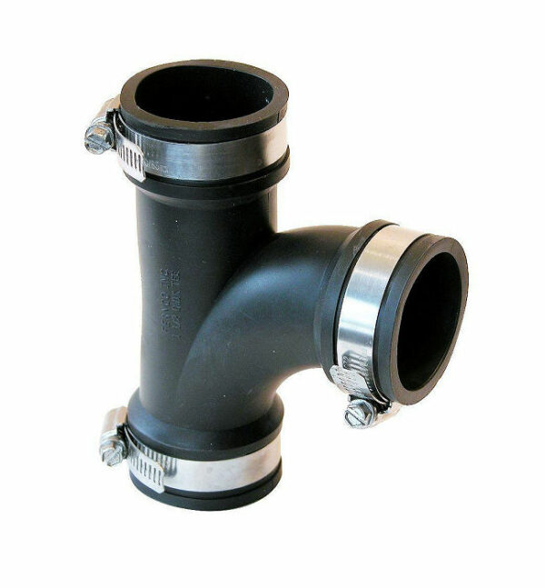 Pool Flexible Rubber Tee Piece 1.5"