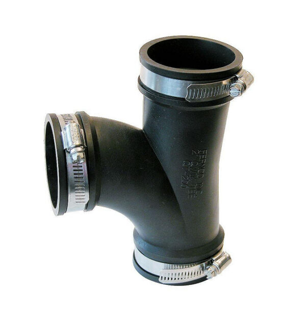 Pool Flexible Rubber Tee Piece 2"