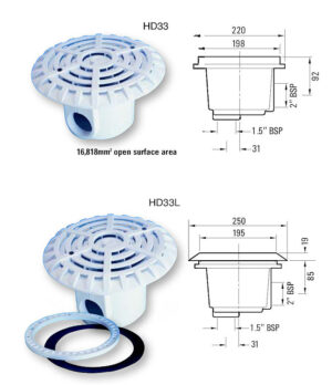 newstylecertikinmaindrains750hv10 swimming pool flow fittings,flow fittings,return eyeball inlets,pool vacuum points,grill inlets,swimming pool drains,pool mouth skimmers,swimming pool fittings,pool accessories