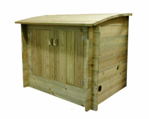 Plastica Wooden Pool Filtration Enclosure