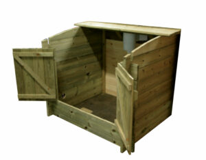 Plastica Wooden Pool Filtration Enclosure - Image 4