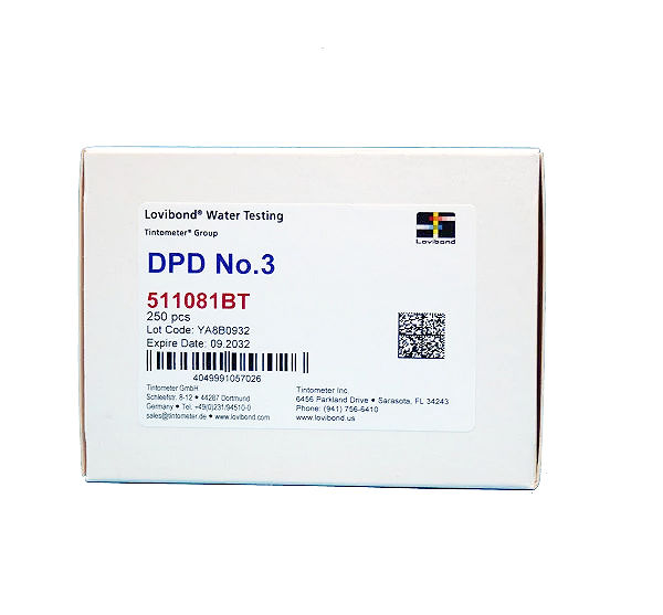 Swimming Pool Lovibond DPD 3 Test Tablets - 250