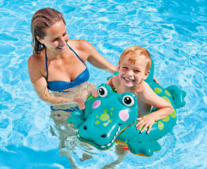 Intex Big Animal Swim Ring - Alligator