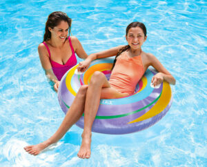 Intex Swirly Whirly Tube - 36" Diameter - Purple