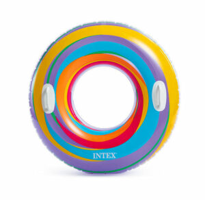 Intex Swirly Whirly Tube - 36" Diameter - Purple - Image 2