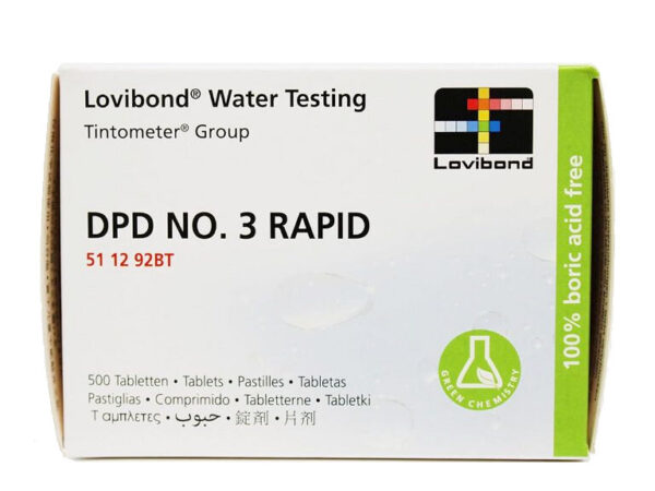 Lovibond DPD3 Rapid Test Tablets 511291BT (250)