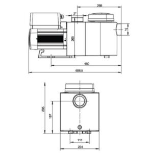 PPG Inverpro 30 VS 1.4kw Single Phase Pump - Image 3