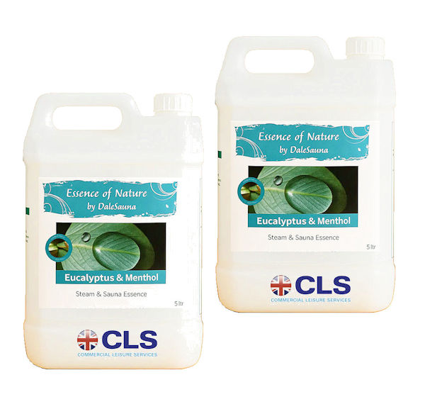 Essence Of Nature Steam and Sauna Milk Eucalyptus & Menthol - 2 x 5ltr Box Qty