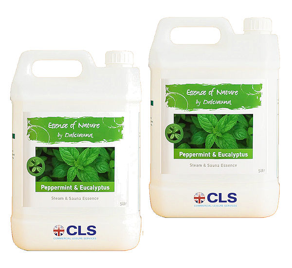 Essence Of Nature Steam and Sauna Milk Peppermint & Eucalyptus - 2 x 5ltr Box Qty