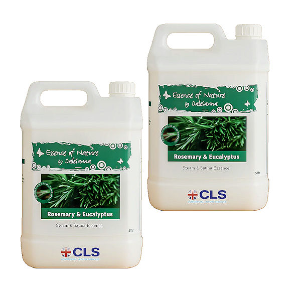 Essence Of Nature Steam and Sauna Milk Rosemary & Eucalyptus - 2 x 5ltr Box Qty