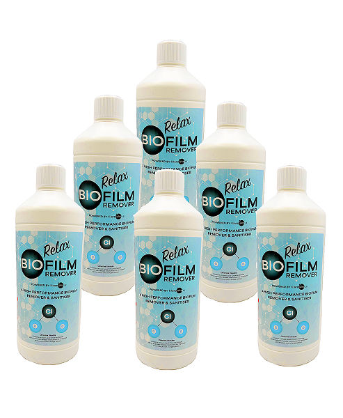 Relax Biofilm Remover 1 Litre x 6
